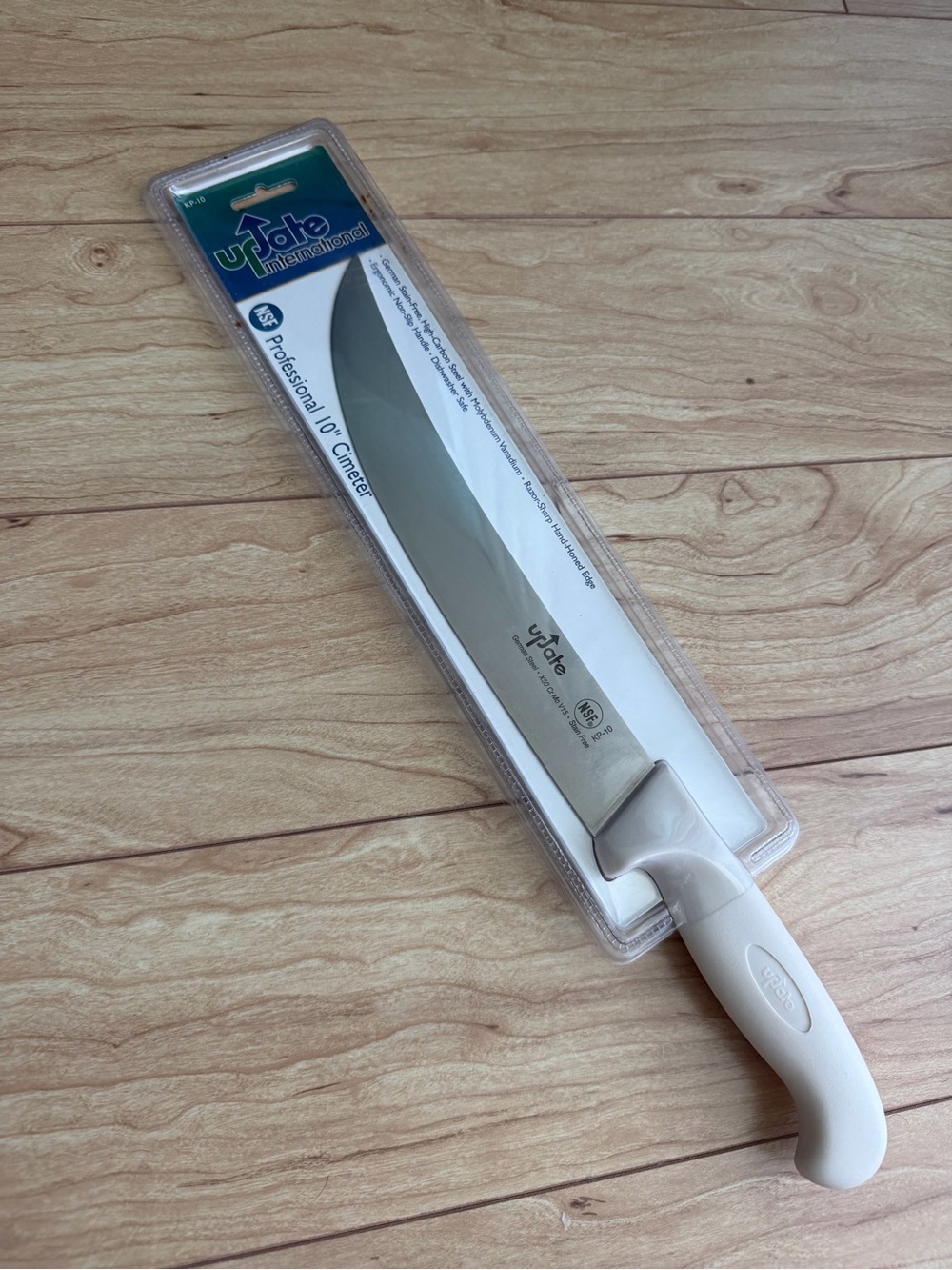 Update International KP-10 - 10" German Steel Cimeter Knife